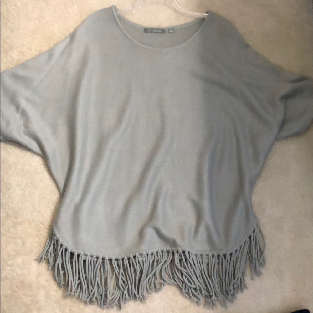 Sweater poncho
